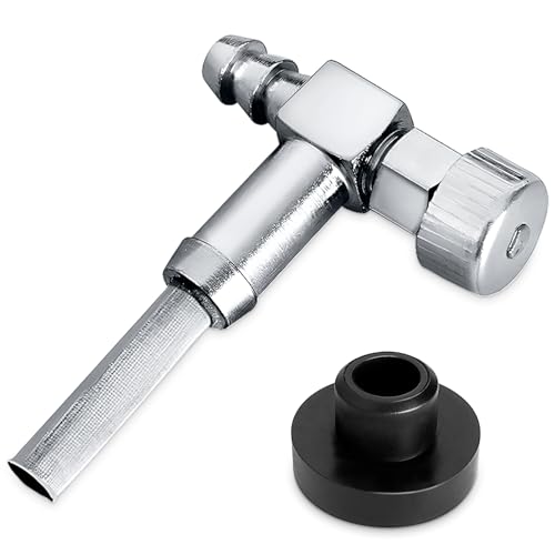 Replacement Valve 951-0171 & Grommet 735-0149 Compatible with Coleman Generator - Fuel Tank Shut off Valve & Bushing Compatible with Coleman Powermate 4200 5000 Generator, MTD Cad Lawn Mower, Tiller