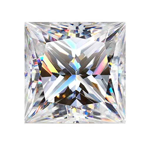1-Carat 2-Carat to 3-Carat 4-Carat Princess Square Cut Lab Grown Loose Diamond VS1 VS2 VVS1 VVS2 Colors D E F G-H With IGI Certification 1-Carat VS1 D Color