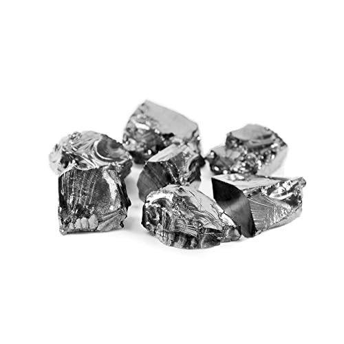 Karelian Heritage Elite Shungite Rocks for Water Purification & Filtering 0,11 lb (0,01-0,03 lb per Stone) | Certified Natural Authentic Shungite Stones from Karelia | Jewelry Making REB7