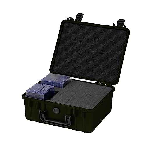 toploaders Card Case Holder Deck Box Organizer Trading Card Storage Box Comlatible with Baseball Card,Sport Cards… (black)