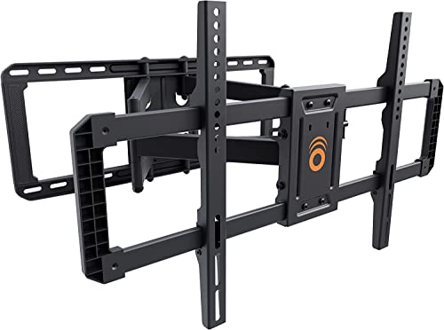 ECHOGEAR MaxMotion TV Wall Mount for Large TVs 42' to 90' - Full Motion Has Smooth Swivel, Tilt, & Extension - Universal Design Works with Samsung, Vizio & More - Includes Hardware & Drill Template