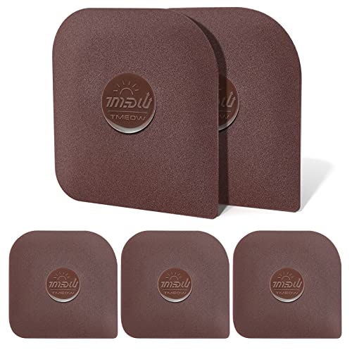 Pan Scraper, 5 Pcs Pot Scraper Plastic, Pot Scraper Non Scratch for Cast Iron, Pot and Pan Cleaning, Sturdy Scraper Kitchen Tool