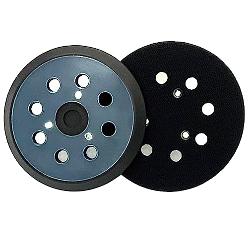 HVAKHVA 2 PCS Replacement Sander Pad for dewalt/Makita, 5 Inch Orbital Sander Replacement pad Compatible with Dewalt DW423, D26451 D26453 DW4388 and for Makita BO5010, BO5030K, BO5031K, BO5041K