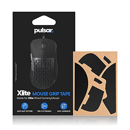 Pulsar Gaming Gears Xlite/Xlite Wireless / V2 Wireless Anti Slip Mouse, Anti-Slip Tape Set, Polymer, Ultra Thin, Clean Removable, 3M Tape, Domestic Genuine Product, for Xlite/Xlite V2, Soft Type