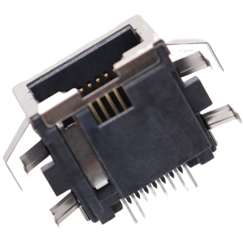 Deal4GO New 8-pin Ethernet LAN Port RJ45 Network Jack Socket Connector Replacement for PS5 PS4 Slim PS4 Pro Console