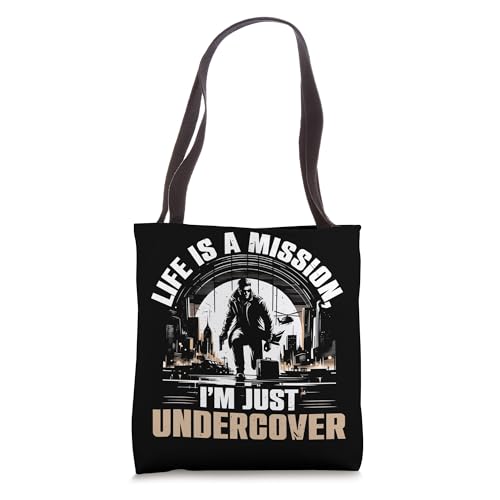 Secret Agent Undercover Detective Investigator Spy Tote Bag