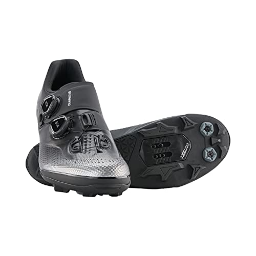 SHIMANO SH-XC702 Competition-Level Men's Off-Road Racing Shoe, Black, 11-11.5