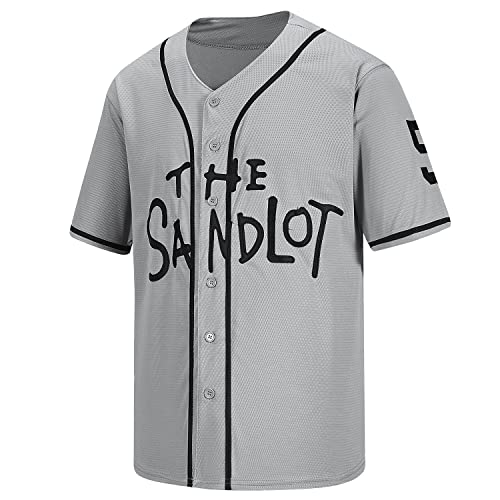 Alikatuna 90s Outfit for Men Women,Sandlot Jersey Rodriguez 30 Squints 5 Yeah-Yeah 11 Short Sleeve Baseball Jersey