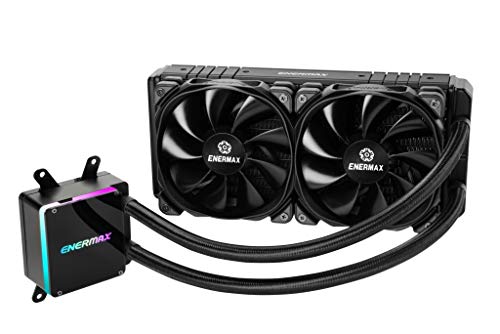 Enermax Liqtech TR4 II 240 Addressable RGB AIO CPU Liquid Cooler, AMD Threadripper sTRX4/TR4/SP3, Dual Chamber Pump, 5V 3-PIN ARGB, 500W+ TDP, 5-Yr Warranty (ELC-LTTRTO240-TBP)