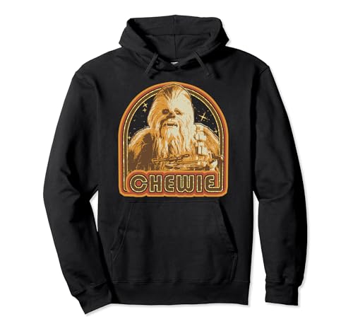 Star Wars Chewbacca Retro Chewie Vintage Graphic Hoodie Pullover Hoodie