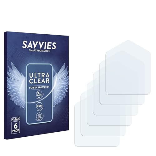 savvies Screen Protector for Pieps DSP Pro Protection Film Clear 6-Pack