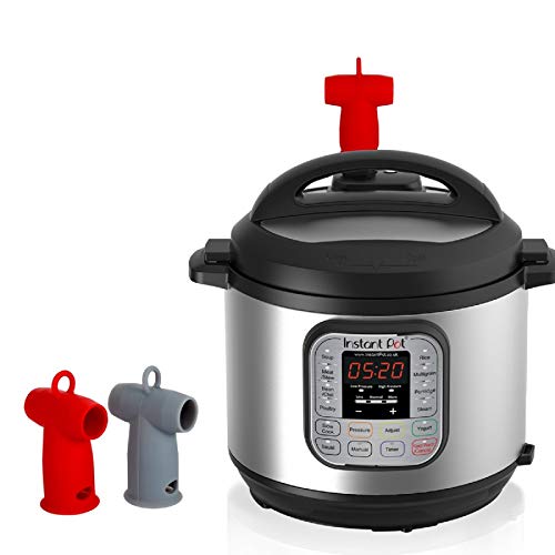 2 Pack Silicone Steam Release Diverter Compatible with Instant Pot Accessories 3/5/6 Quart -For Insta Pot Pressure Cooker Duo/Smart Models by Vnray