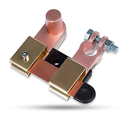 Top Post Knife Blade Master Switch, 12V 24V Doctor Battery Disconnect Switch for Auto Car RV Marine Boat Truck Vehicle, Battery Cutoff Shut Off Switch(Negative, Vertical & Horizontal)