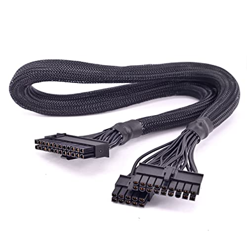 Connectors for Seasonic Focus Plus Platinum PX Peripheral 4 Pin SATA PCIe 8 6 pins CPU 8/4 pins Main Power ATX 24 Pin Power Supply Cable - (Cable Length ATX 24Pin Cable)