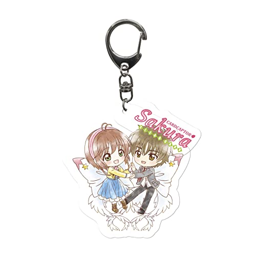 ABYSTYLE Cardcaptor Sakura Sakura & Li Acrylic Keychain Anime Manga Accessories Merch Gift