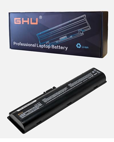 GHU New Battery Replacement for 411462-141 441425-001 446506-001 446507-001 HSTNN-34C HSTNN-IB42 HSTNN-lb42 Compatible with HP Pavilion DV6000 DV6100 DV6500 DV6700 DV2000 DV2500 DV2700 DV2200 V6000