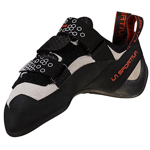 La Sportiva Miura VS (2023) Climbing Shoe - Women's White/Cherry Tomato 5.5-6US/36.5EU