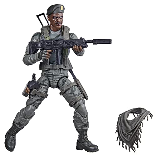 G.I. Joe Classified Series Lonzo Stalker Wilkinson Action Figure 46 Collectible Toy, Multiple Accessories 6-Inch-Scale, Custom Package Art