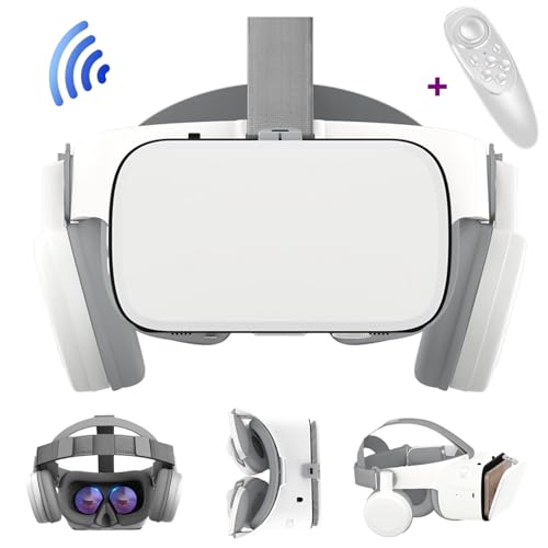 VR Headsets Virtual Reality Headset Glasses, 3D VR Head Set Goggles for Movies & Games Play, Cell Phone Gafas Realidad Virtual Compatible with iPhone 15 14 13 12 11 Pro & Android for Kids & Adults