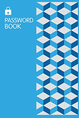 Password book: Log book password keeper with alphabetical tabs | Book organizer | Small journal and notebook for website addresses, logins and passwords