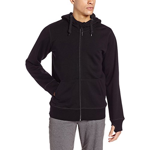 Minus33 Merino Wool Men's Kodiak Fleece Hoodie Black Small