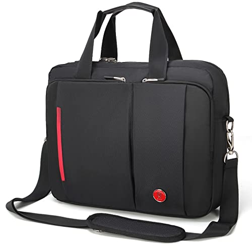 Omnpak Laptop Briefcase with Combination Lock, Anti Theft Business Office Bag,Satchel Bags for Men,Water-Repellent Gaming Computer Bag for Women Locking Notary Bag, Hippa Bag,Flight Bag