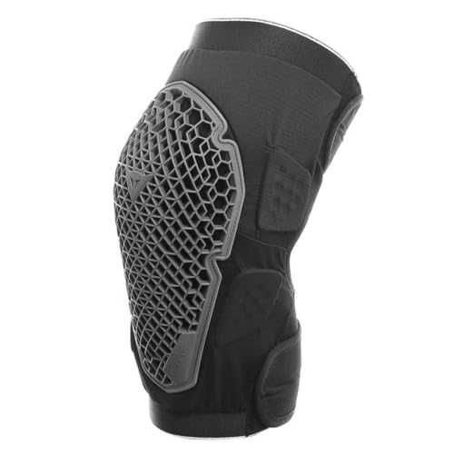 Dainese Pro Armor Knee Guard, Black/White, Medium