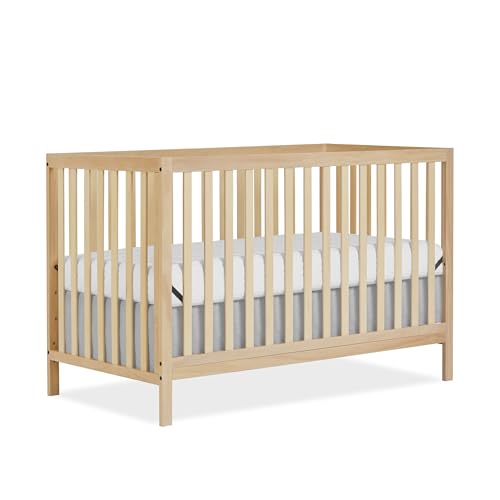 Dream On Me Synergy 5-In-1 Convertible Crib In Natural, Greenguard Gold Certified