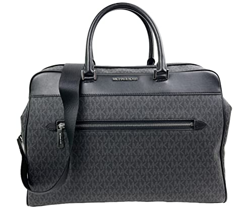 Michael Kors Travel Large Duffle/Weekender Bag With Trolley Sleeve (Black)