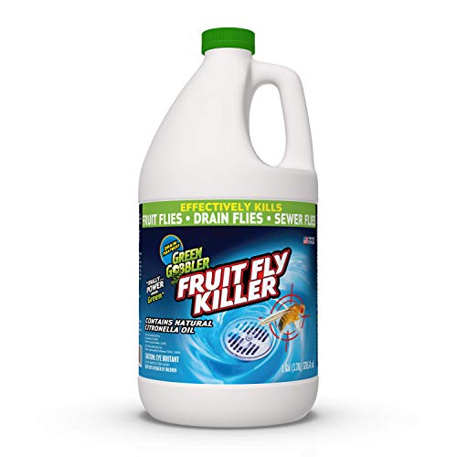 Fruit Fly Goodbye Gel Drain Treatment | Drain Fly Killer | Fruit Fly Killer | Drain Flies Treatment | Fruit Flies Treatment | Drain Fly & Fruit Fly Eliminator (1 Gallon)