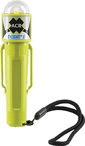 acr C-Light  LED PFD Vest Light with Clip, Velcro Strap, USCG, Solas