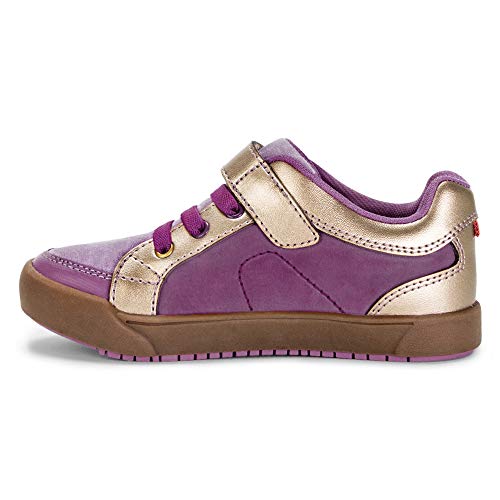 pediped Baby-Girl's Flex Dani School Uniform Shoe, Dusty Rose, 26 E EU Toddler (9-9.5 US)