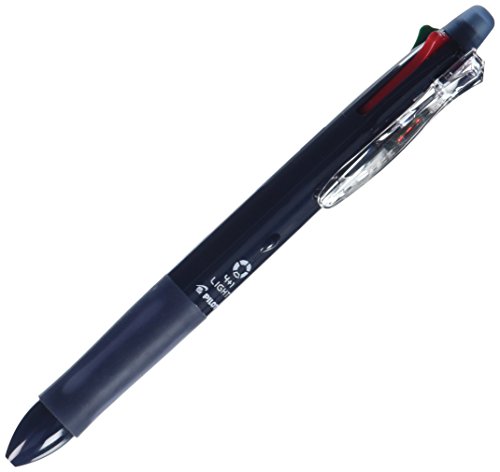 Pilot Mult Function Pen 4+1 Light, 0.7mm Ballpoint Pen, 0.5mm Mechanical Pencil, Blue Black, (BKHL-50R-BB)
