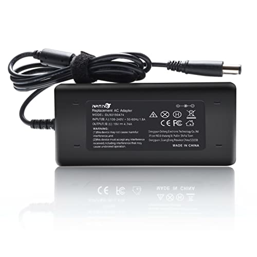 90W 19V 4.74A AC Adapter Charger Power Supply for HP Pavilion All-in-One Desktop PC 20-B010 20-B013W 20-B014 21-h010 21-2024 22-3010 22-3020 22-3030 22-3110 23-g010 24-G014 24-F0047C