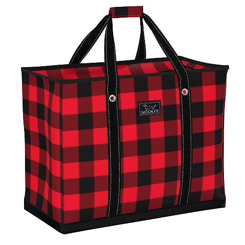 SCOUT 4 Boys Extra Large Tote Bag for Women - Utility Tote with Zipper Closure and Handles - Beach Bag, Storage, Travel Bag