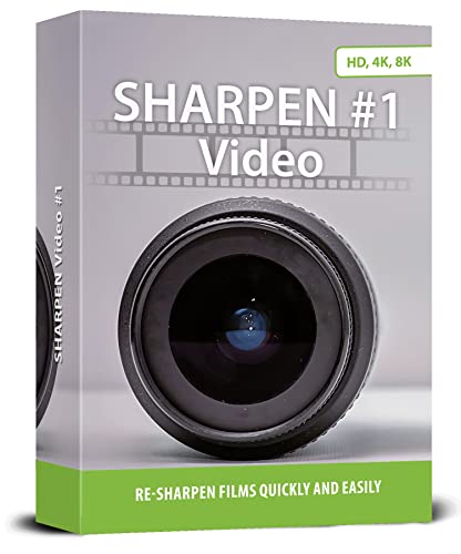 SHARPEN #1 VIDEO – Increase the sharpness of your videos easily - video editing software compatible with Windows 11, 10, 8 and 7