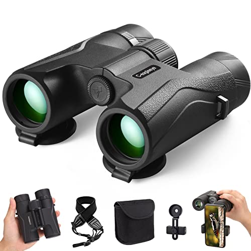 Compact Binoculars for Adult & Kids,Lightweight High-Powered 12x32 Binoculars for Bird Watching,Travel, and Adventure,Crystal Clear Optics,IPX7 Waterproof,Easy to Carry, Ideal for Outdoor Adventures