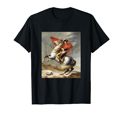Napoleon Bonaparte Jacques-Louis David Neoclassicism Art T-Shirt