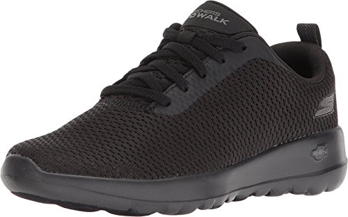 Skechers Women's Go Walk Joy Paradise Shoe, Black, 8.5 W US