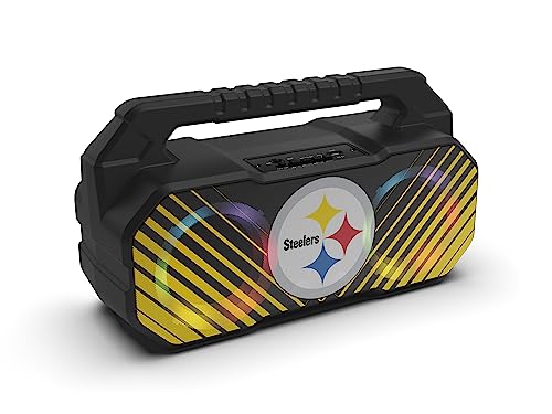 SOAR NFL Wireless Boombox Speaker, Pittsburgh Steelers