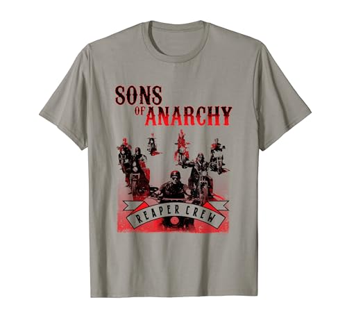 Sons of Anarchy Black and Red Poster T-Shirt