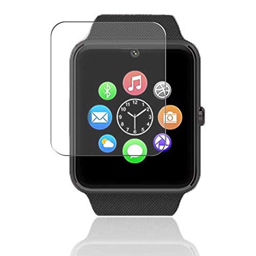 Puccy 3 Pack Screen Protector Film, compatible with Lanwande CNPGD GT08 1.54' smartwatch TPU Guard （ Not Tempered Glass Protectors ） new version