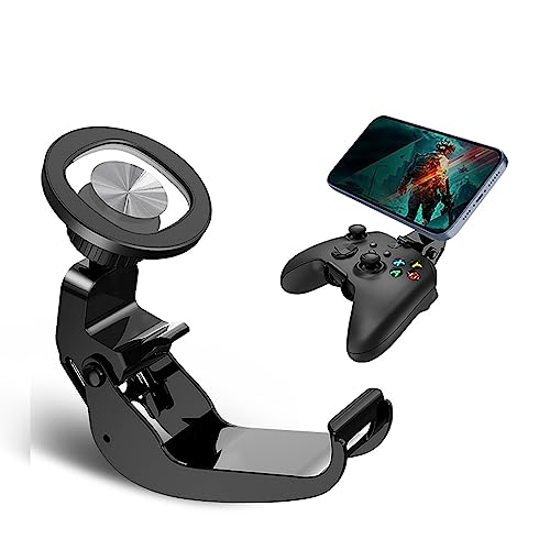 NBCP Xbox Controller Phone Mount - Gaming Phone Holder,MagSafe Phone Mount Magnetic for Xbox One & Xbox Series X|S Controllers