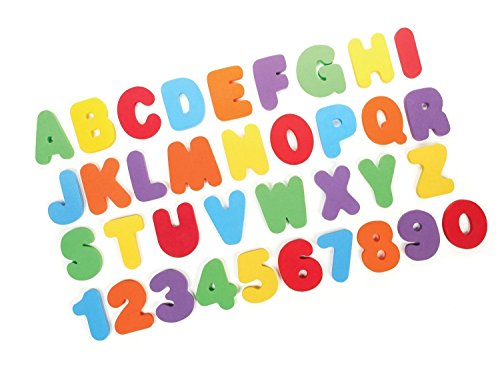 Little Tikes Foam Letters & Numbers, 36 Count, Educational Alphabet Counting Colorful Kids Children Girls Boys Ages 3+