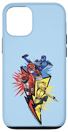 iPhone 12/12 Pro Power Rangers Lightning Bolt Trio Case