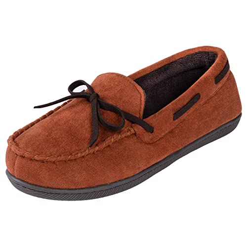 RockDove Women's Sally Microsuede Moccasin, Size 8 US Women, Brown