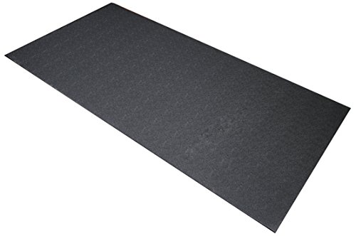 BalanceFrom High Density Home Gym Treadmill Exercise Bike Equipment Mat, 36' x 78' (3 x 6.5FT), Regular