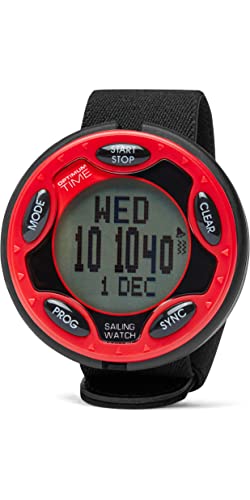 Optimum Time Series 14 Rechargeable Sailing Yachting and Dinghy Watch - Red - Unisex