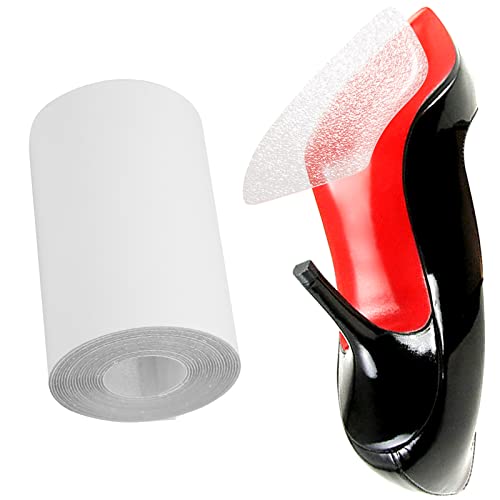 16 Pack Sole Protector for High Heel Shoes Red Bottom Sole Sticker Crystal Clear Sole Guard Protectors Anti Slip 16 Sheets for 8 Pairs of Shoes Wear Resistant