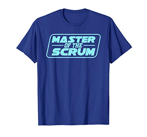Master of Scrum Agile Project Management Funny Gift Shirt T-Shirt
